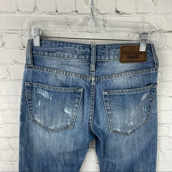 Big Star Ripped Joey Boyfriend Jeans - Picture 8 of 12